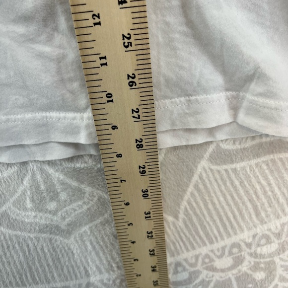 MY HAPPY PLACE DISNEY T TEE SHIRT EUC 775 WHITE COLORFUL - Picture 3 of 11